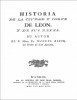 Historia de León y de sus Reyes