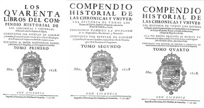 Los cuarenta libros del Compendio historial de las Chronicas y universal historia de todos los reynos de Espaa
