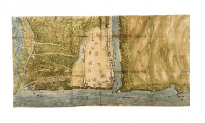 Mapa de Santo Domingo (documentos y estudio en carpeta)